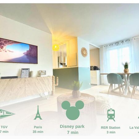L'Organik Disney 7 Min Gare 5 Min Parking Prive Шессі Екстер'єр фото